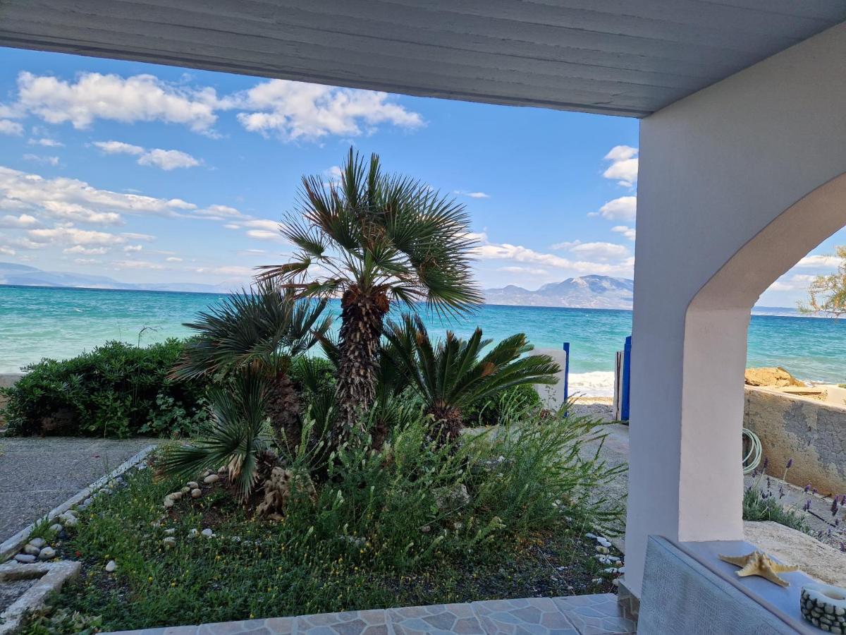 Apartmán Korinthian Sea View Nerántza Exteriér fotografie