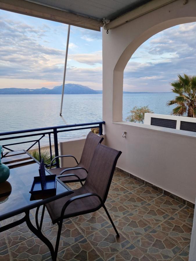Apartmán Korinthian Sea View Nerántza Exteriér fotografie