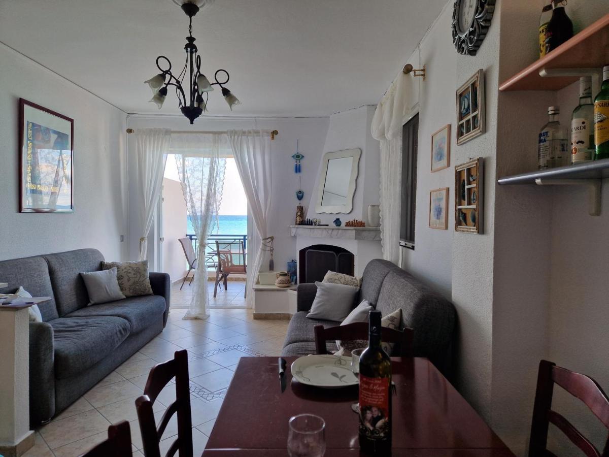 Apartmán Korinthian Sea View Nerántza Exteriér fotografie